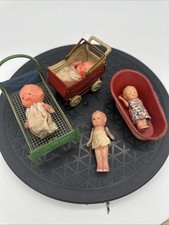 Lote de bonecas bebês vintage marcadas no exterior, Japão década de 1940 e acessórios comprar usado  Enviando para Brazil