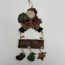 Pastel santa hanging for sale  Kent