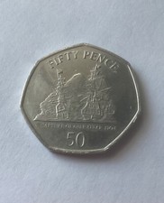 Gibraltar 50p capture for sale  WARRINGTON