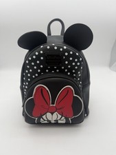 Usado, Mochila Minnie Mouse bolinhas cílios arco vermelho mosca lounge parques da Disney comprar usado  Enviando para Brazil
