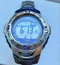 Onda de rádio solar Casio Protrek titânio comprar usado  Enviando para Brazil