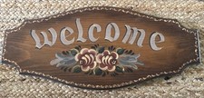 Welcome sign front for sale  Portage
