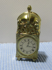 Uhr messing miniatur gebraucht kaufen  Deutschland