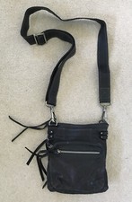 Oushka black leather for sale  REIGATE