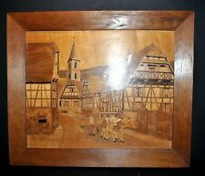 Tableau marqueterie bois d'occasion  Bischheim