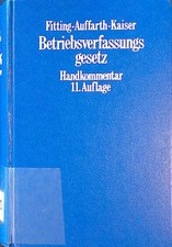 Betriebsverfassungsgesetz hand gebraucht kaufen  Koblenz