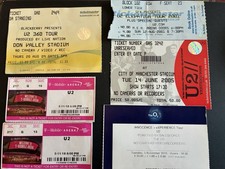 Concert tickets number for sale  WARRINGTON