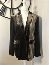 Zara blazer velvet for sale  BRISTOL