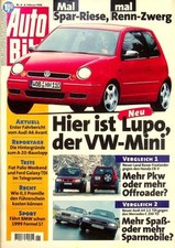 2) Auto Bild 06/1998 - Land Rover Freelander 1.8i  - Fiat Palio Weekend mit 100P comprar usado  Enviando para Brazil