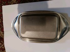 Butterdose edelstahl butterglo gebraucht kaufen  Pforzheim