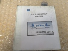 Centros de corte a laser CNC Trumpf Trumatic L2510 TCF1 manual de operação (40102) comprar usado  Enviando para Brazil