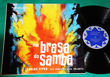 Carlos Piper - Na brasa do Samba LP Brazil 1st 1964 JOBIM VINICIUS JAZZ BOSSA comprar usado  Brasil 