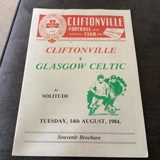 1984 cliftonville celtic for sale  BUDLEIGH SALTERTON