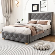Upholstered bed single for sale  MANCHESTER