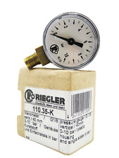 Riegler 110 manometer gebraucht kaufen  Hamburg