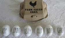 Wood engraved eggs for sale  Jensen Beach