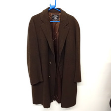 mens vintage crombie overcoat for sale  MIRFIELD