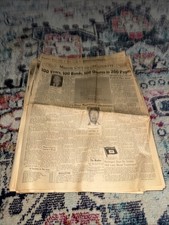 news papers 1953 for sale news papers 1953 for sale Morris