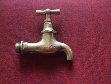 Alter messingwasserhahn wasser gebraucht kaufen  Eußenheim