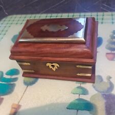 Small wooden casket for sale  SOLIHULL