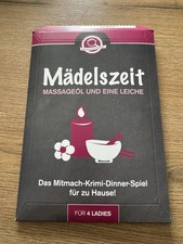Krimidinner mädelszeit 4 gebraucht kaufen  Aschaffenburg