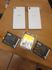 2 x Sony Xperia M4 Aqua  Weiß  Teilespender Defekt Bastler  comprar usado  Enviando para Brazil