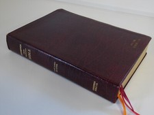 Thompson Chain Reference Study Bible KJV Kirkbride Burgundy Leather Red Lt. 1988 comprar usado  Enviando para Brazil