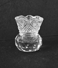 Cut crystal glass for sale  Hallandale