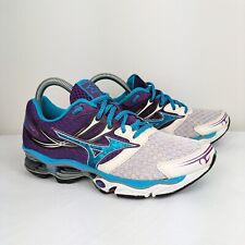 Tênis de corrida MIZUNO Wave Creation 14 feminino branco roxo EUA 7  comprar usado  Enviando para Brazil
