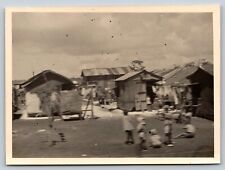 Usado, Fotos da Segunda Guerra Mundial em preto e branco (6) diferentes acampamentos, "bairros", abrigos, Pacific Is. comprar usado  Enviando para Brazil