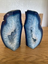 Geode rocks blue for sale  LEATHERHEAD