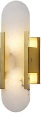 Natural alabaster sconce for sale  Elmer