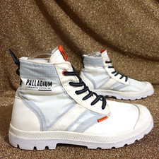 Usado, Botas Palladium M US10 UK9 UE43 W US11.5 Pampa Branco Impermeável Mais Espuma de Memória comprar usado  Enviando para Brazil