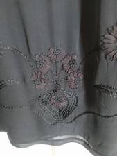 Kew black silk for sale  LONDON