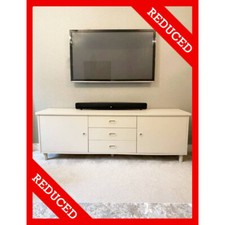 Long taupe sideboard for sale  BACUP