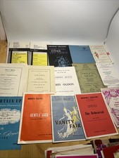 Vintage theatre programmes for sale  LONDON