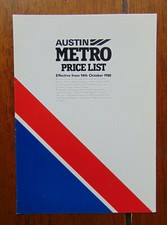Austin metro price for sale  CHORLEY