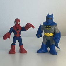 Używany, Fisher-Price Imaginext 3" Batman i Spiderman - Komiksy Marvela i DC  na sprzedaż  Wysyłka do Poland