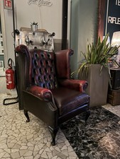 Poltrona chesterfield queen usato  Manerbio