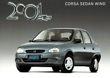 Chevrolet Corsa Sedan Wind car (Opel made in Brazil) _2001 Prospekt / Brochure comprar usado  Enviando para Brazil
