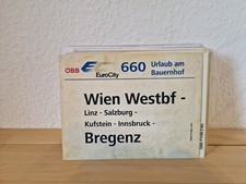 öbb zuglaufschild 660 gebraucht kaufen  Leipzig