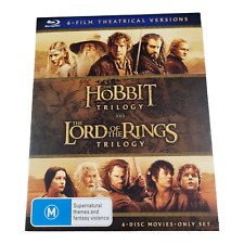 Usado, Conjunto de 6 discos A Trilogia O Hobbit e a Trilogia O Senhor dos Anéis (Blu-ray, 2016) comprar usado  Enviando para Brazil