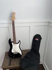 Guitarra elétrica vintage 1987 preta Fender Squier Bullet 1 Coreia MUITO BOA!!, usado comprar usado  Enviando para Brazil