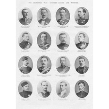 Boer war portraits for sale  GLASGOW