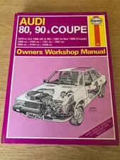 Audi coupe haynes for sale  NOTTINGHAM