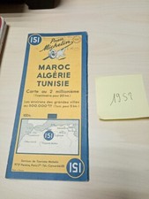 1952 carte routière d'occasion  Lanester