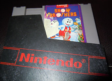 Snow Brothers Nintendo Entertainment System 1991 autêntico carrinho de trabalho e capa comprar usado  Enviando para Brazil