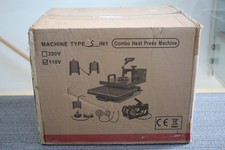 Creworks XYD-004 15x15 pol. Máquina combo de prensa térmica 5 em 1 com botão de ajuste, usado comprar usado  Enviando para Brazil