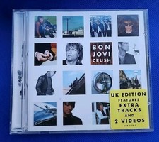Bon Jovi Crush UK Import CD (2000, Mercury Records Issue) Bonus Track & 2 Videos comprar usado  Enviando para Brazil
