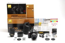 [Não usado na caixa] Nikon D5000 Digital SLR 18-55mm f3.5-5.6 55-200mm f4-5.6 JAPÃO comprar usado  Enviando para Brazil